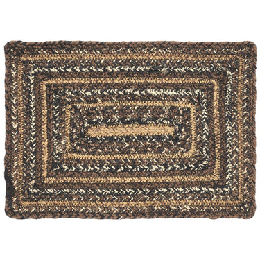 Espresso Jute Braided Rect Placemat 10